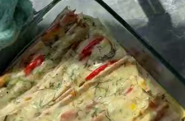 Из лаваша, ветчины и помидоров можно сделать самую лучшую запеканку: рецепт-выручалочка на каждый день