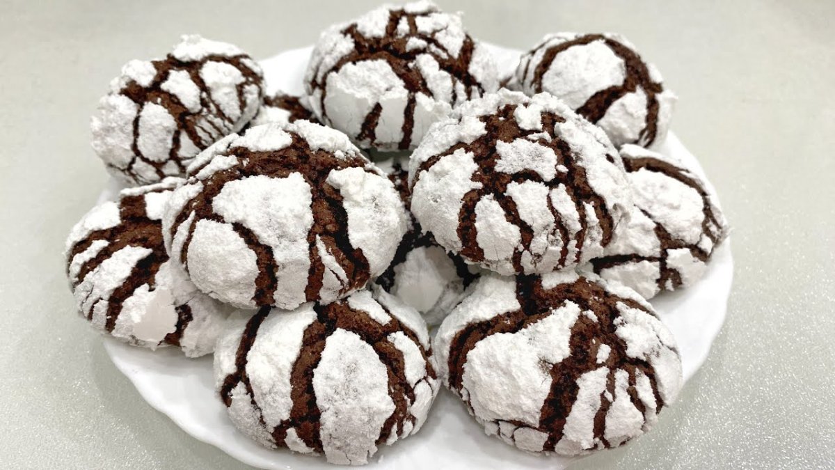 «Мраморное» печенье: готовим знаменитое печенье с «трещинками»