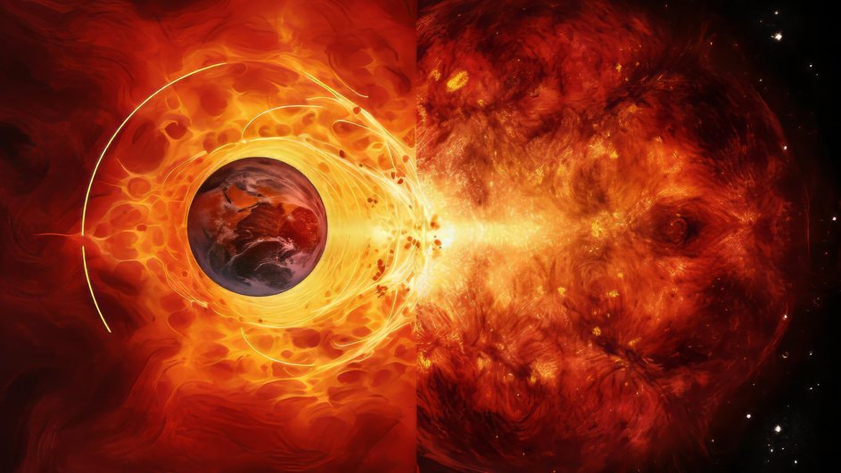 Прогноз магнитных бурь на понедельник, 23 марта